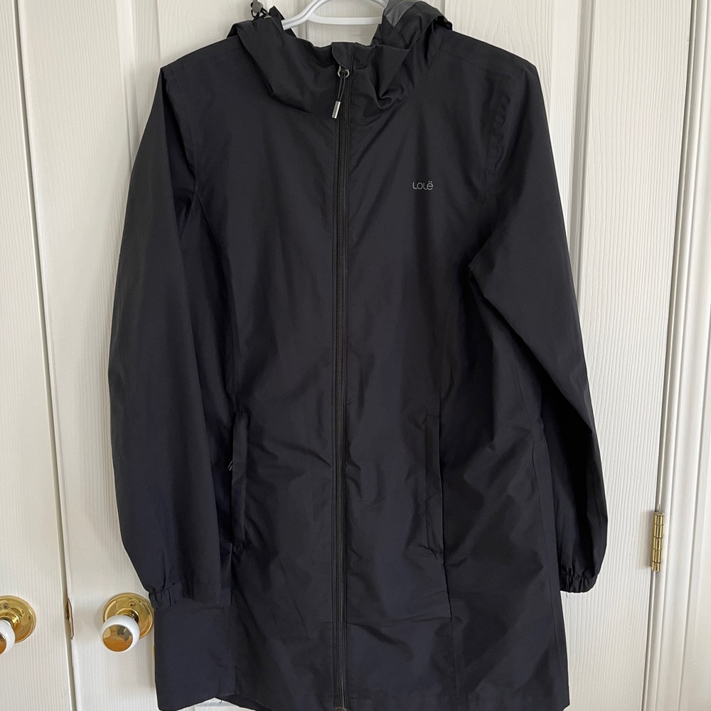 LOLE Black Hooded Jacket